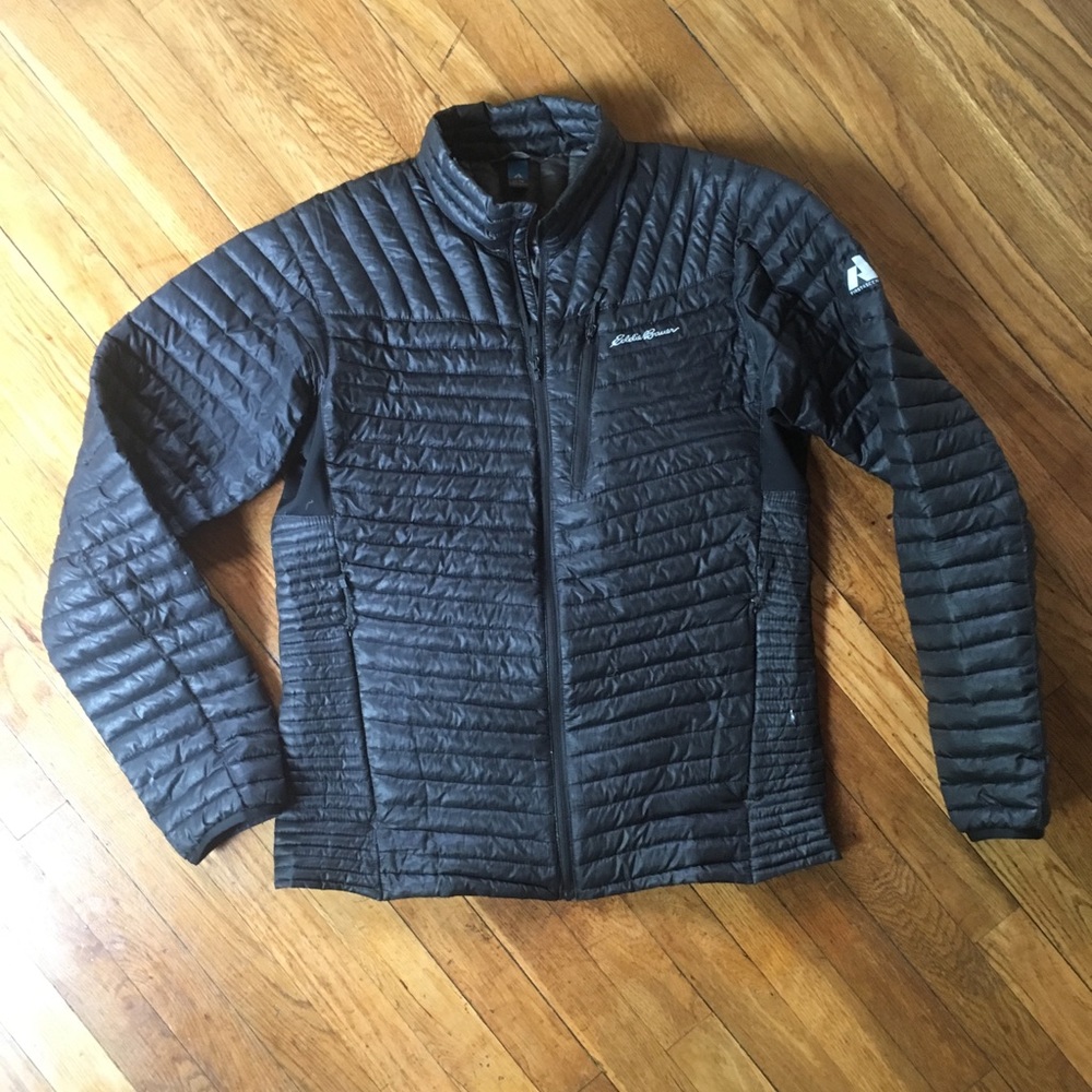 Eddie Bauer Microtherm puffy jacket